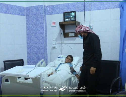 الفريق الطبي في مستشفى شام للأمراض الداخلية ينجح في استخراج دبوس عالق في الشجرة القصبية اليسرى لطفل